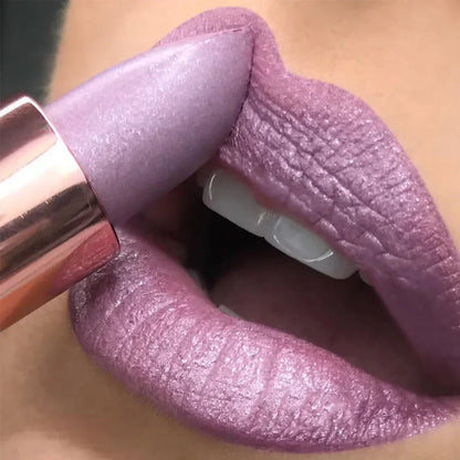 Glitter Lipstick Temperature Color Changing Long Lasting Lip Tint Waterproof Red Pink Sexy Lips Cosmetics Makeup